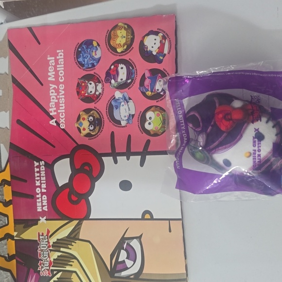 Hello kitty ×dark magician McDonald's toy NWT - Picture 1 of 2